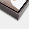 Framed commemorative portrait