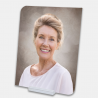 Commemorative metal portrait